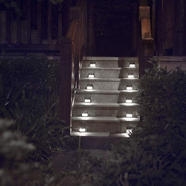 Solar Light Outdoor WHITE LIGHT VALKOINEN VALO white light