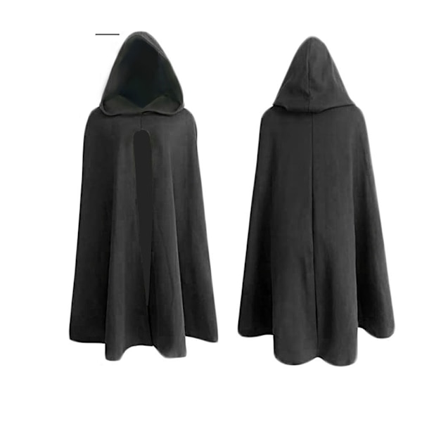 Halloween Vaatteet Open Cape Cloak WINE RED L wine red L