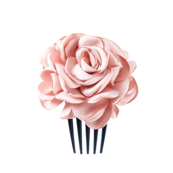 Flower Hair Combs Naisten Barrette PINK pink
