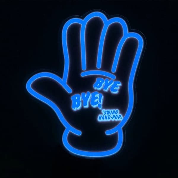 LED-autotarra Tuulilasitarra BYE BYE BYE BYE Bye Bye