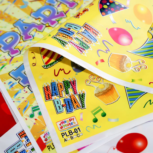 Printed presentpåse Godispåse BALLONGTÅRTA BALLONGTÅRTA Balloon Cake