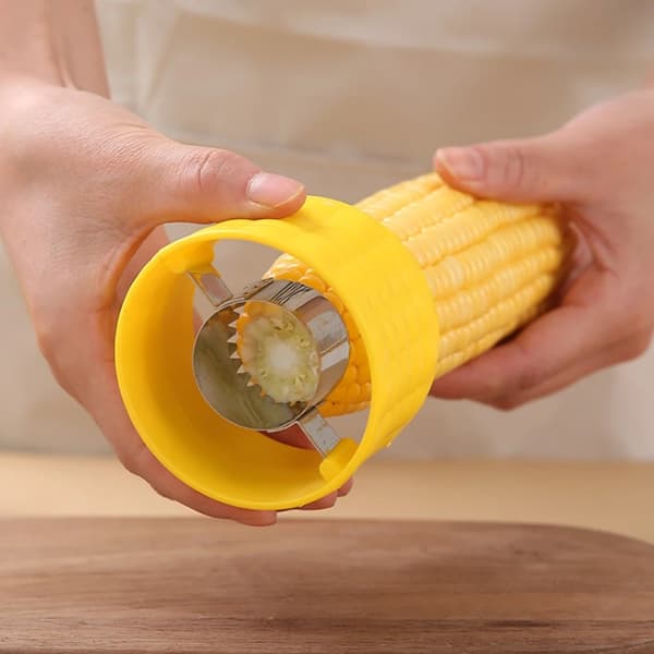 Corn Stripper Cutter Thresher Majs GUL yellow