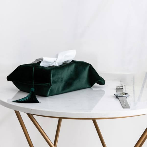 Tissue Box Papir Holder BLÅ blue