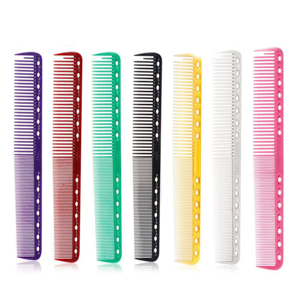 7 ST Flattop Hårklippning Kam Salong Styling Tool Frisör