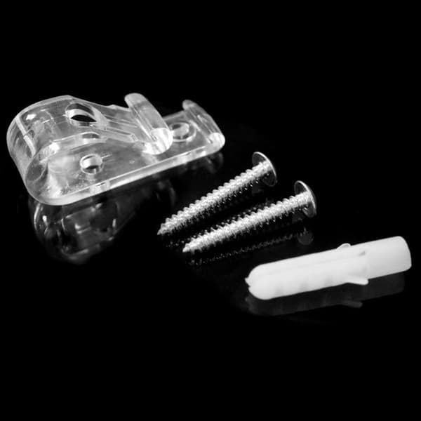 8st Fixeringskrok Fixed Clip VIT white