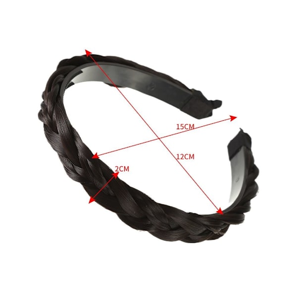 Hiusvanne Fishbone Braid RUSKEA brown