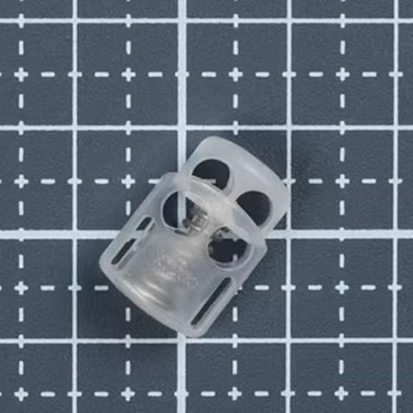 4 stk. Tactical Cord Lock Toggle Stopper SORT Black