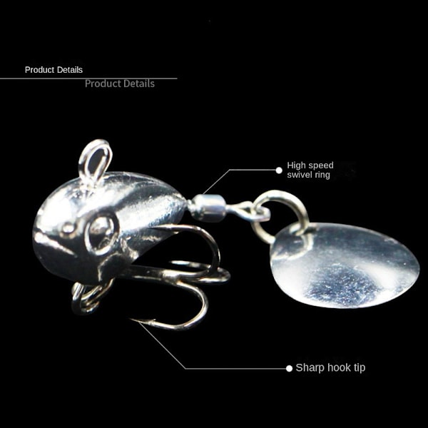 2/3 kpl metallikalastussyötti VIB viehe 9.5G 9.5G 9.5g