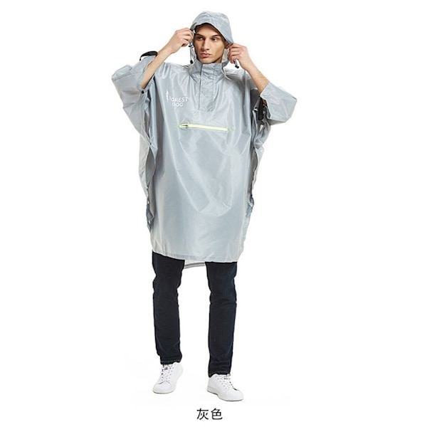 Ryggsäck Regnkappa Cover GRÅT Grey