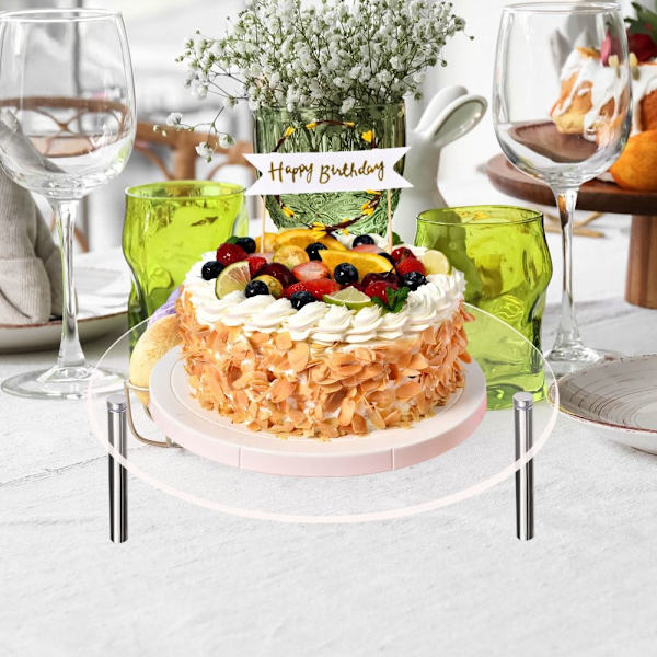 Herdet glass Display Stand Display Riser Stands Kakeholder