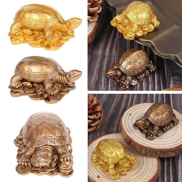 Money Turtle Kobber Dragon Turtle GULL Gold