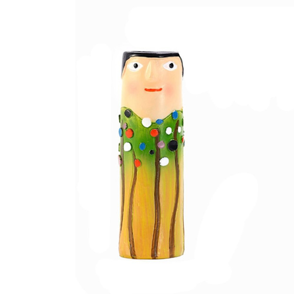 Bohemian Family Face Vase 04 04 04