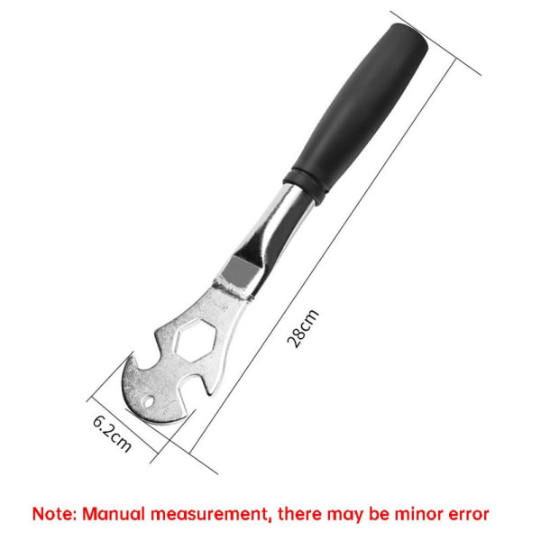 Sykkelpedalnøkkel Sykkelpedalnøkkel B B B