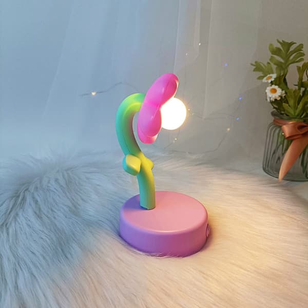 LED Natlys Bordlamper BLÅ blue