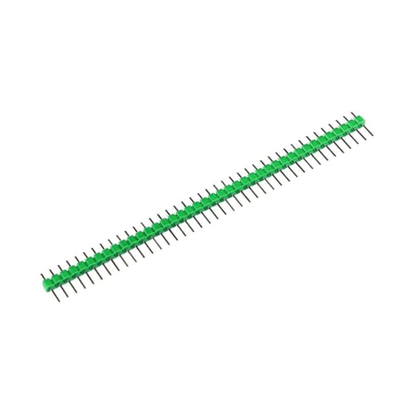 10 STK Enkelt Rækket Lige Header 40Pin BLÅ Blue