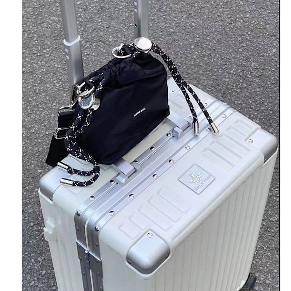 Modetaske diagonal nylontaske enkelt skulder