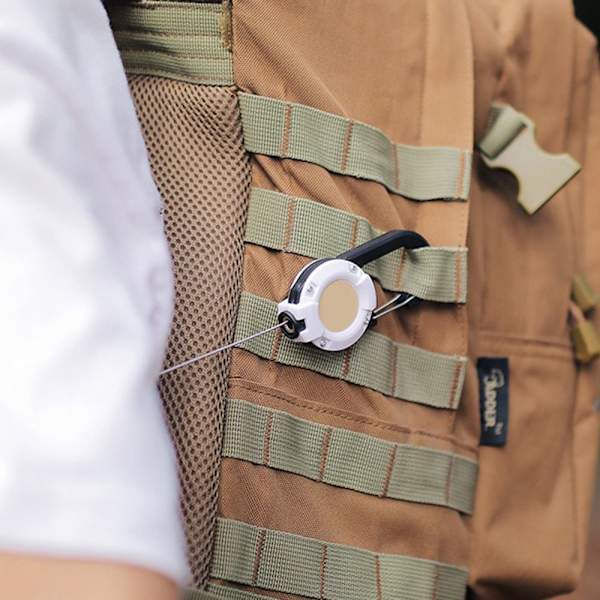 Uttrekkbar spenne Wire Tau multifunksjonell nøkkelring KHAKI khaki