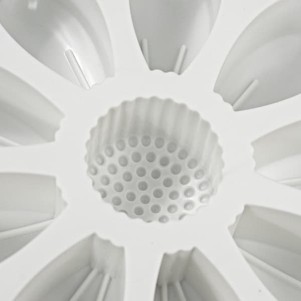 Stor 3D Blomster Silikon Kakeform Mousse Form