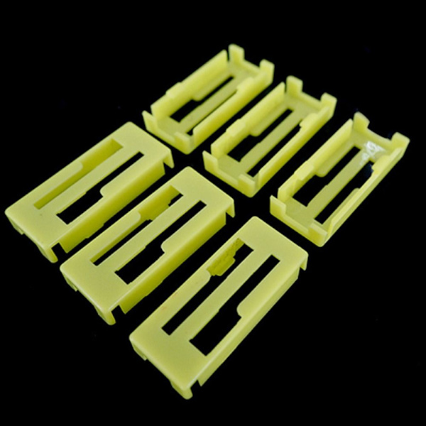 20stk Servo Kabelklemme Forlengelseskabel Spenneklemme GUL GUL Yellow
