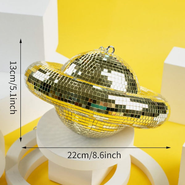 Planet Disco Ball Disco Ball Decorations Riippuva Disco Decor gold