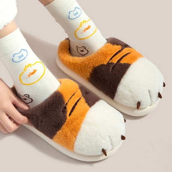 Bear Claw Tofflor Cotton Tofflor 40-41 40-41