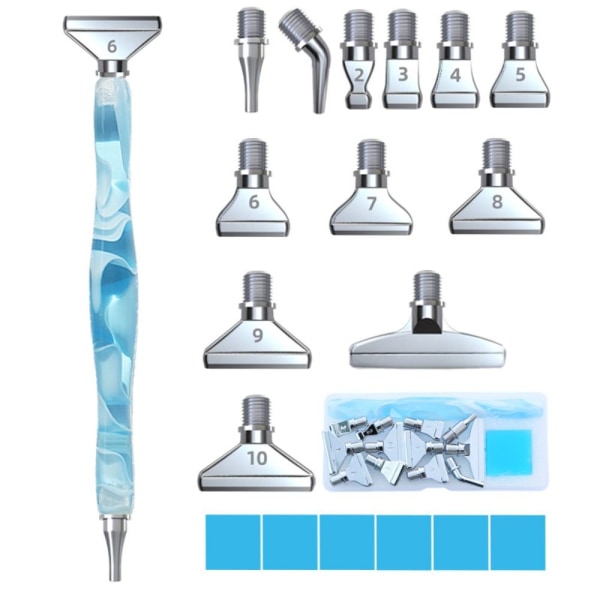 Diamond painting Penna Point Borrpennor SILVER-B SILVER-B