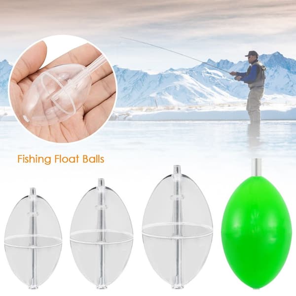 Fiskeflydebolde Vandbold TRANSPARENT 3,2CM TRANSPARENT Transparent 3.2cm