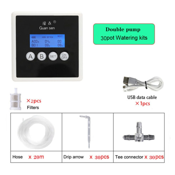 Automatisk bevattningskontroll Bevattning Device 30 POT VATNING 30pot Watering kits