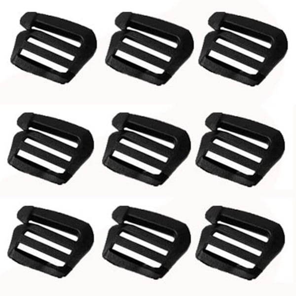 4st Webbing Rem Spänne Slider Fästelement 25MMVÄNSTER VÄNSTER 25mmLeft