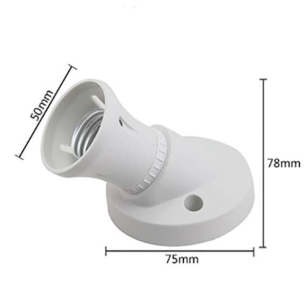 E27 Lamphållare E27 Adapter B B B