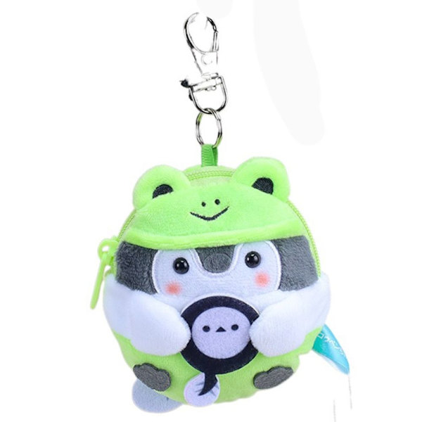 Tecknad Penguin Purse Keychain Pendant 7 7 7