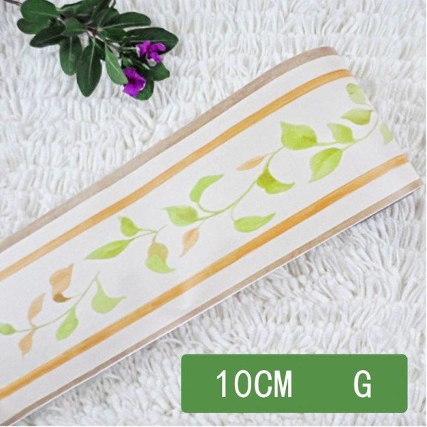 Tapetklistremerke Vegglister kantdekaler 10CM/10MF F 10cm/10mF
