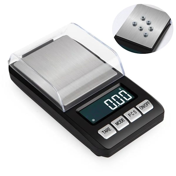 Elektronisk våg Digital fickvåg 1KG/0,1G 1kg/0.1g
