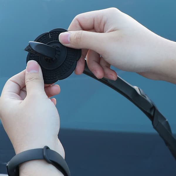 WiperHole Protective Cover Car Windscreen SORT black