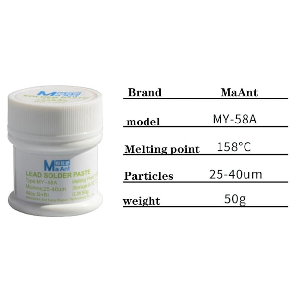 Lodde Flux Tin Paste 138 CENTIGRADE 138 CENTIGRADE 138 Centigrade