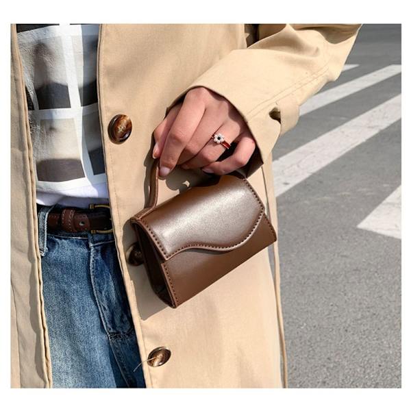 Yksi olkalaukku Crossbody Bag MUSTA black