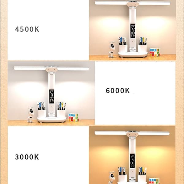 Double Head Skrivebordslampe Touch Bordlampe DOBLE HODE DOBLE HODE double heads