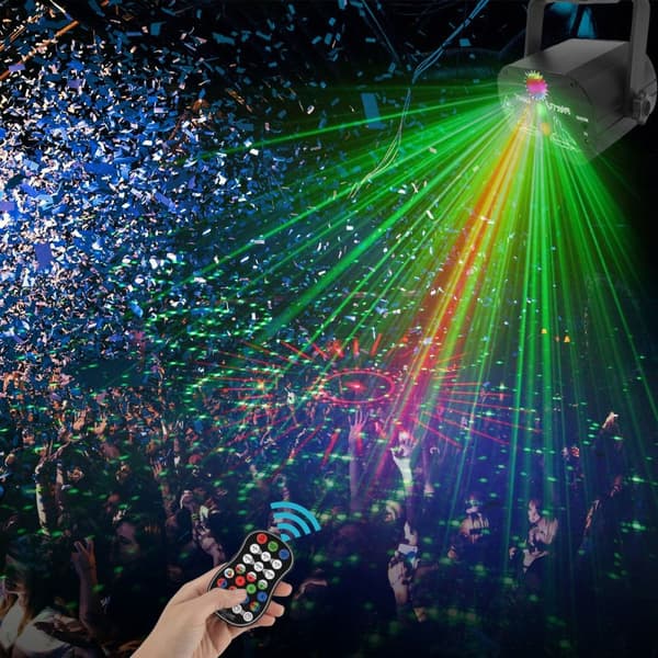 Stage Light Disco Lights Farverig Flash Lampe