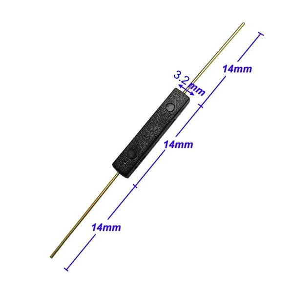 Reed Switch 3mm×14mm Plast