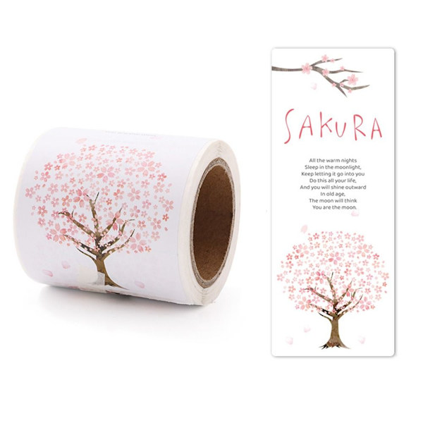 50 kpl Sakura-tervehdystarrat 4 4 4