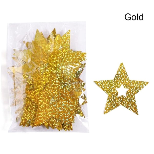 Ilmapalloriipus Red Star Garland GOLD Gold