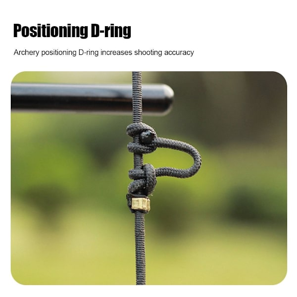 Bueskydning Nock Points Bueskydning String Nocking SORT black