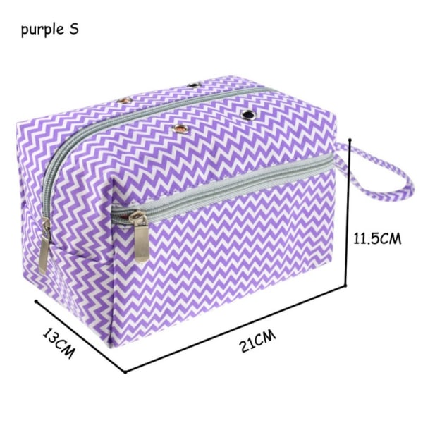 Garnopbevaringspose Håndarbejdesopbevaring LILLA S purple S