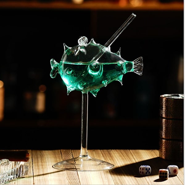 Tornfiskformet glasskopp 01 01 01