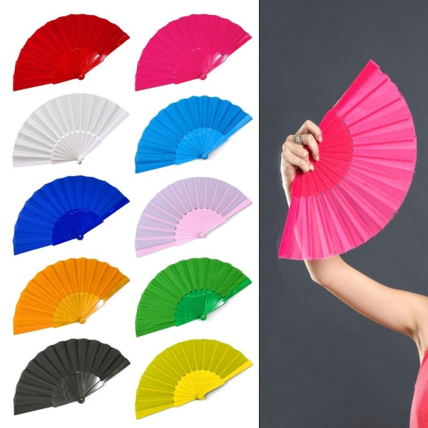 Fans Danser Fan SVART black