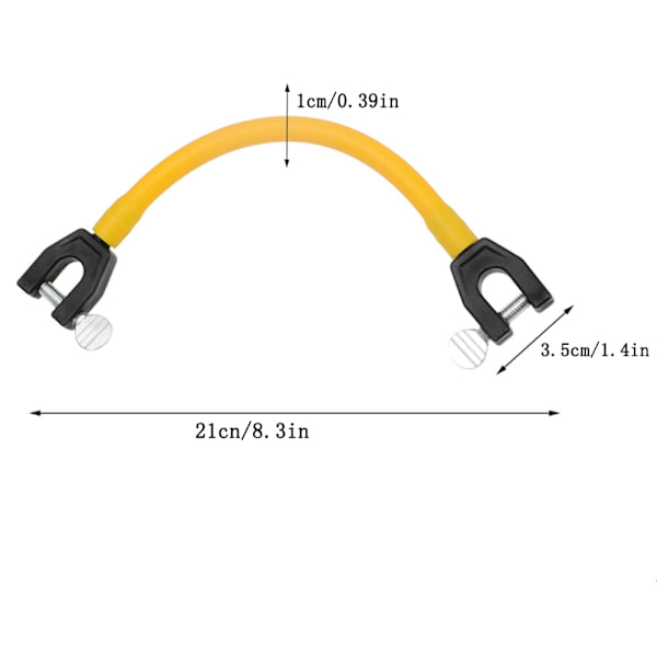 Ski Tip Connector Vinterski SORT Black