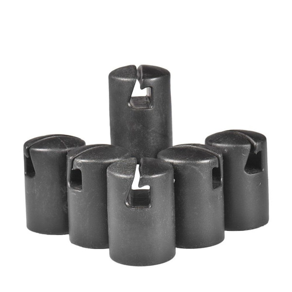 6 STK Trampolinkabinet Stanghætte Trampolinbeskyttelsesdæksel 6Pcs