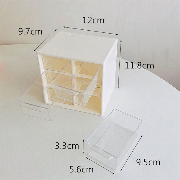 Förvaringsbox Organize Box VIT white