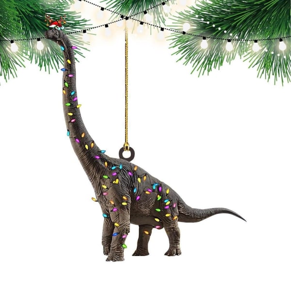 Jul Dinosaurie Ornament Julgran Dinosaurie hänge 1 1 1