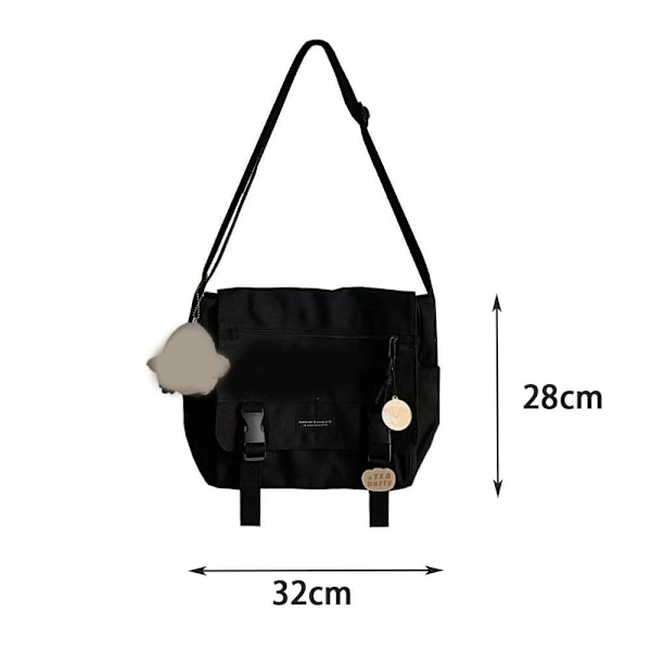 Satchels skulderveske HVIT White